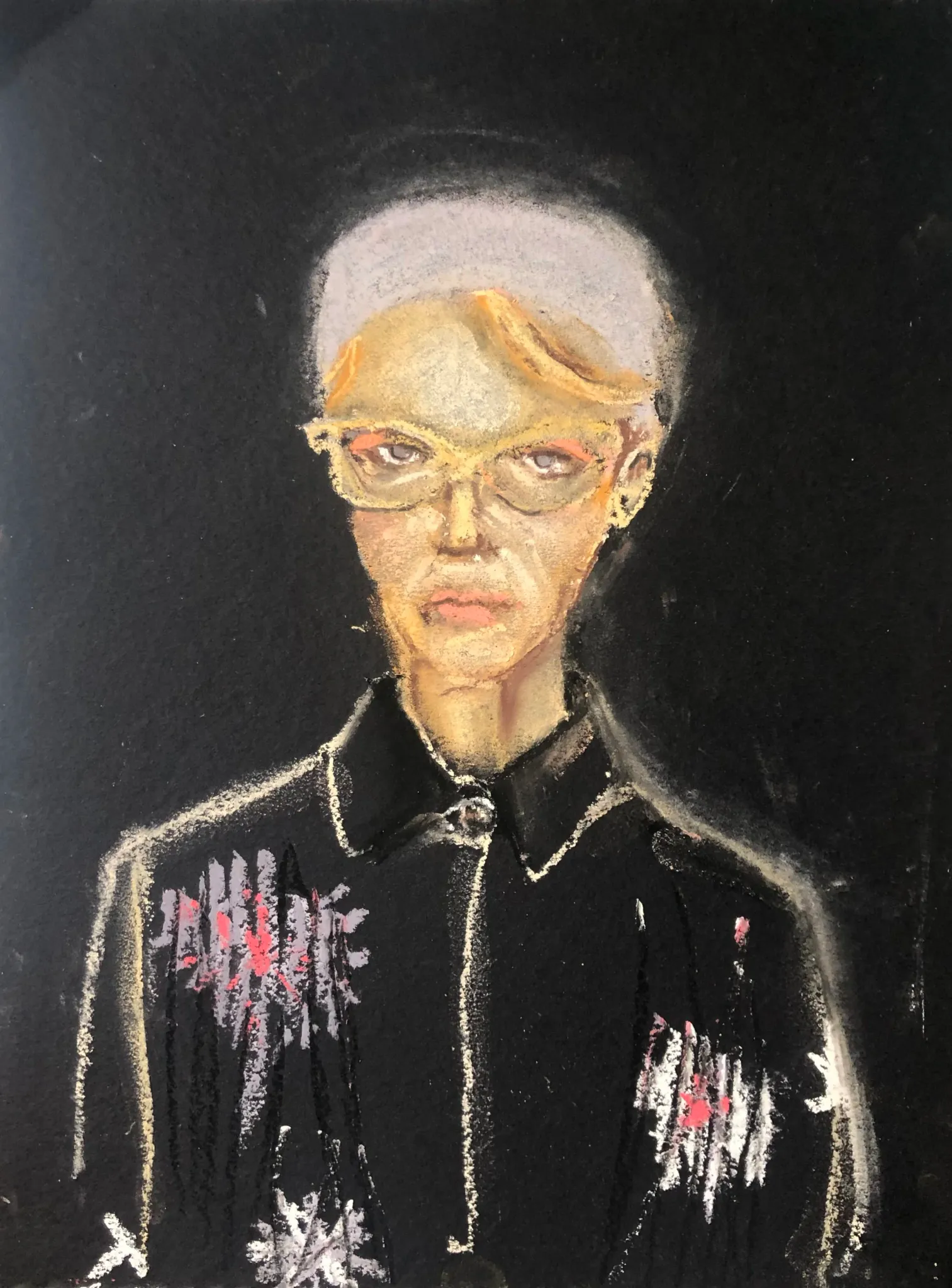 Prada S/S 24 for Showstudio Milan Fashion Week Coverage, illustration by Tracey Smith.