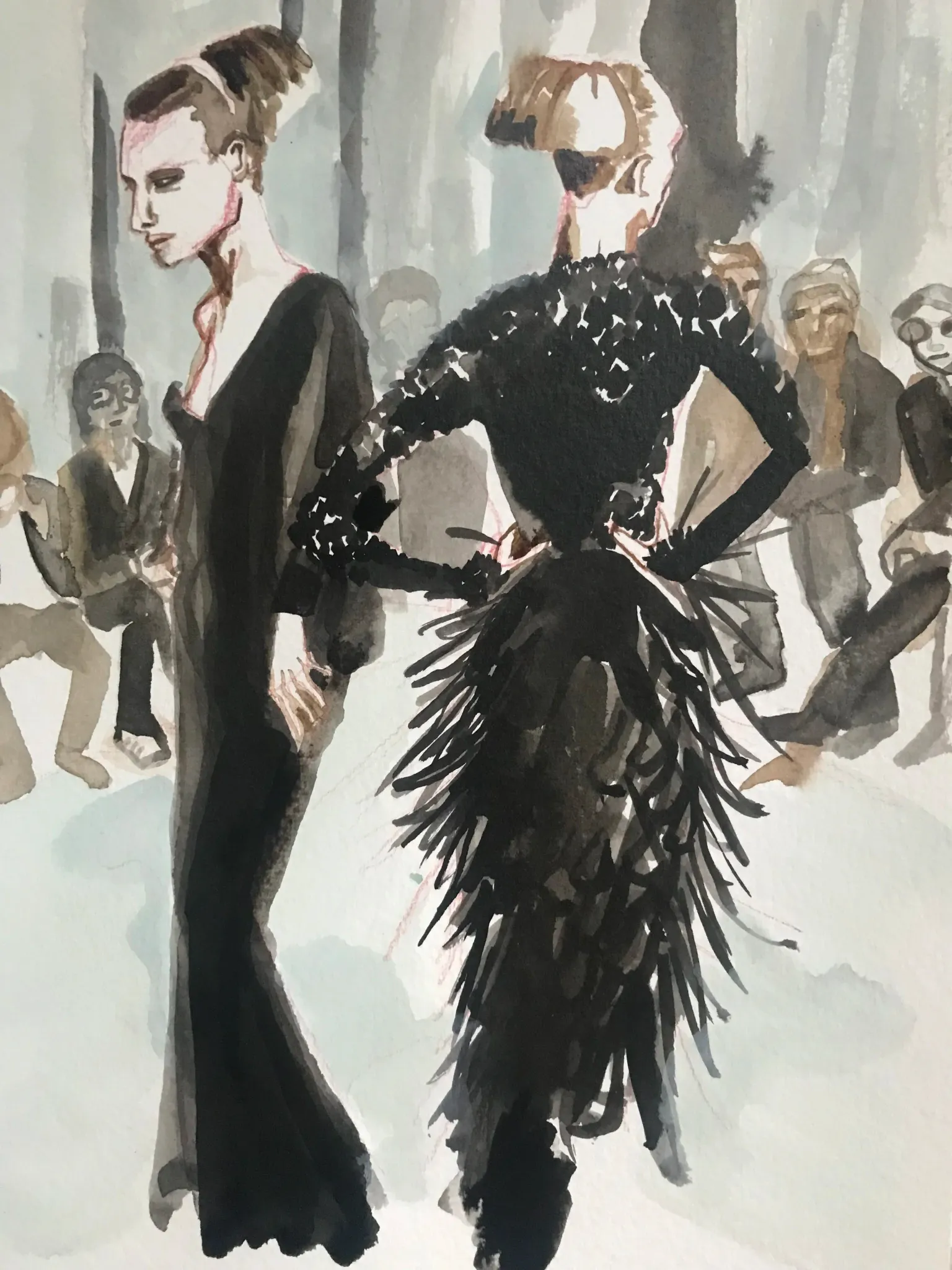 Haider Ackermann for Jean Paul Gaultier Haute Couture A/W 23