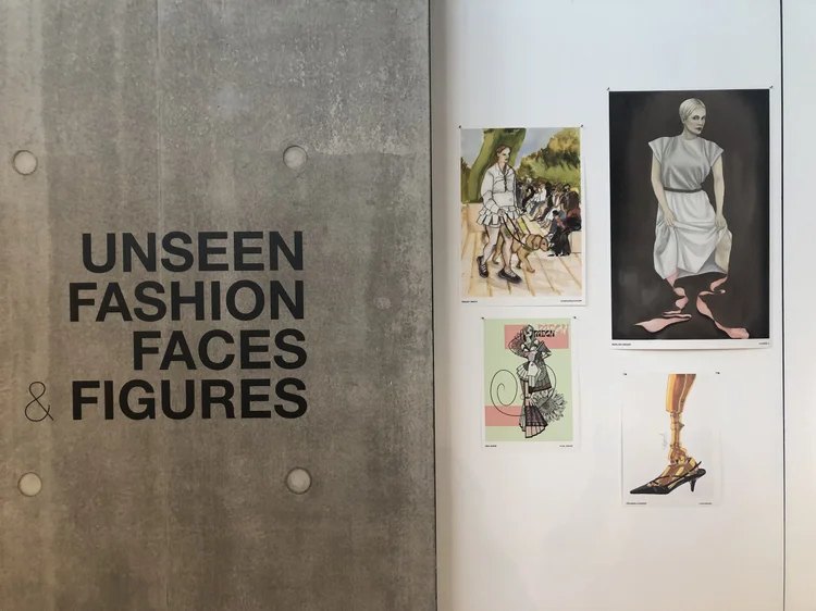 2 Works selected for the London College of Fashion Exhibition Unseen Fashion Faces and Figures October 2024