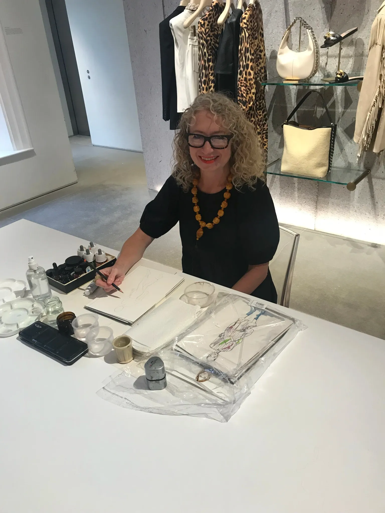 In Store Live Drawing