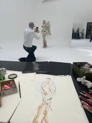Nick Knight Photo Shoot December 2024