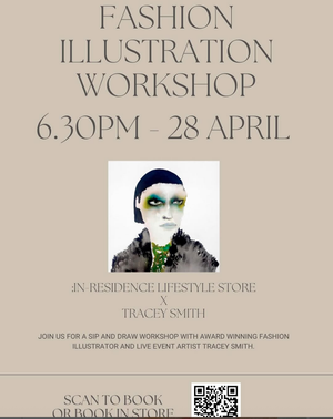 Inky Faces Ilustration Workshop April 2025