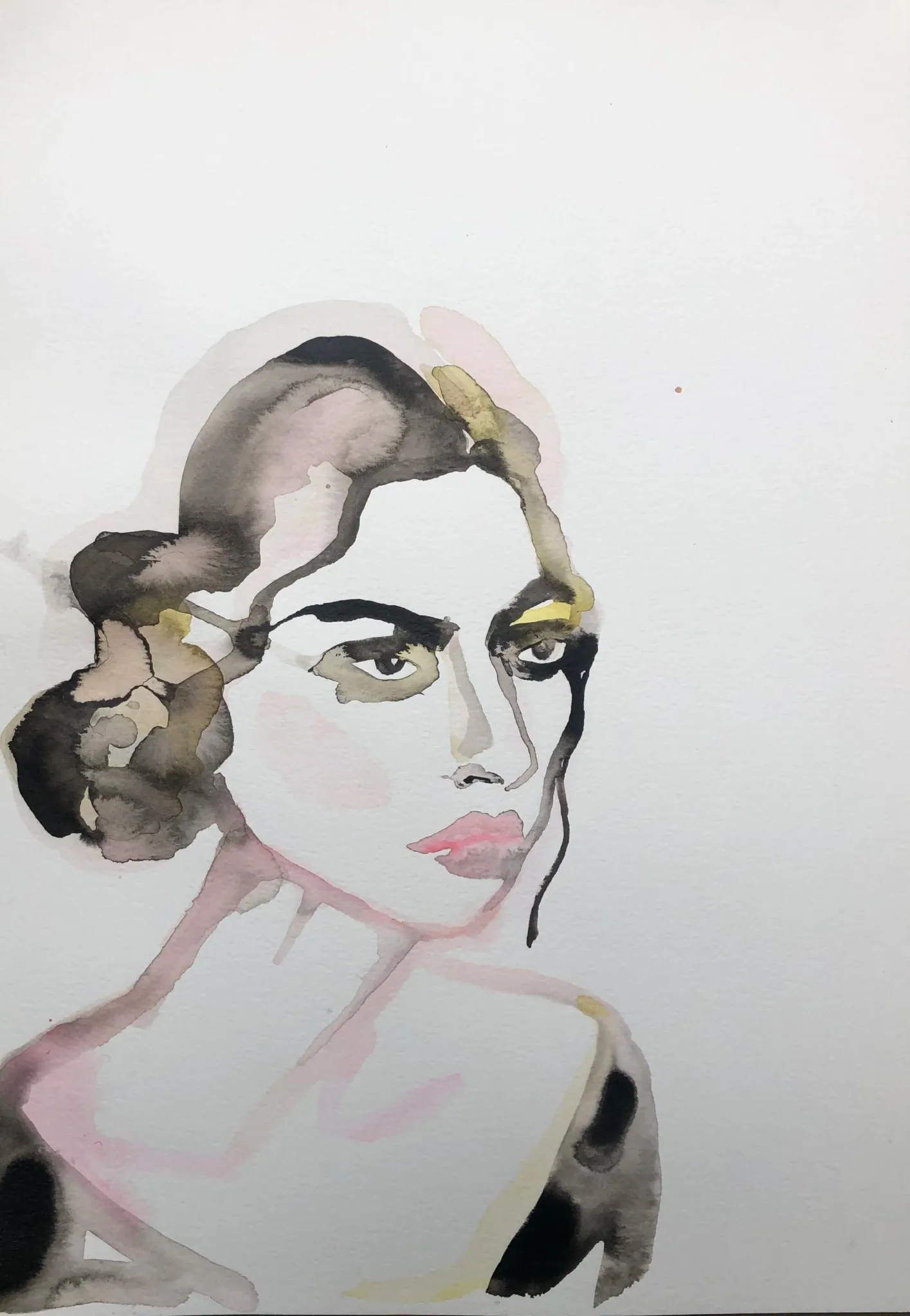 Beauty illustration by Tracey Smith.
