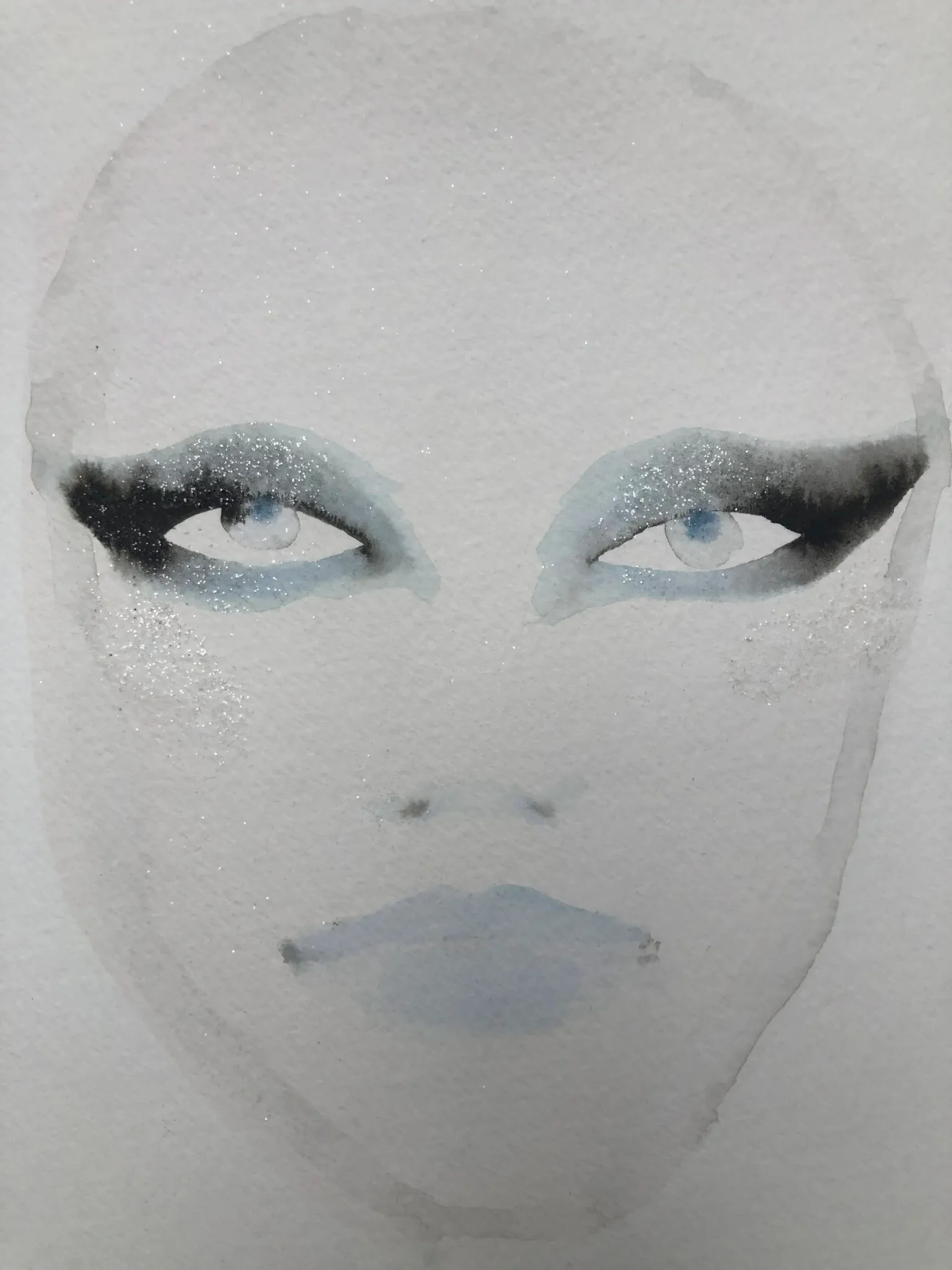 Beauty illustration by Tracey Smith.