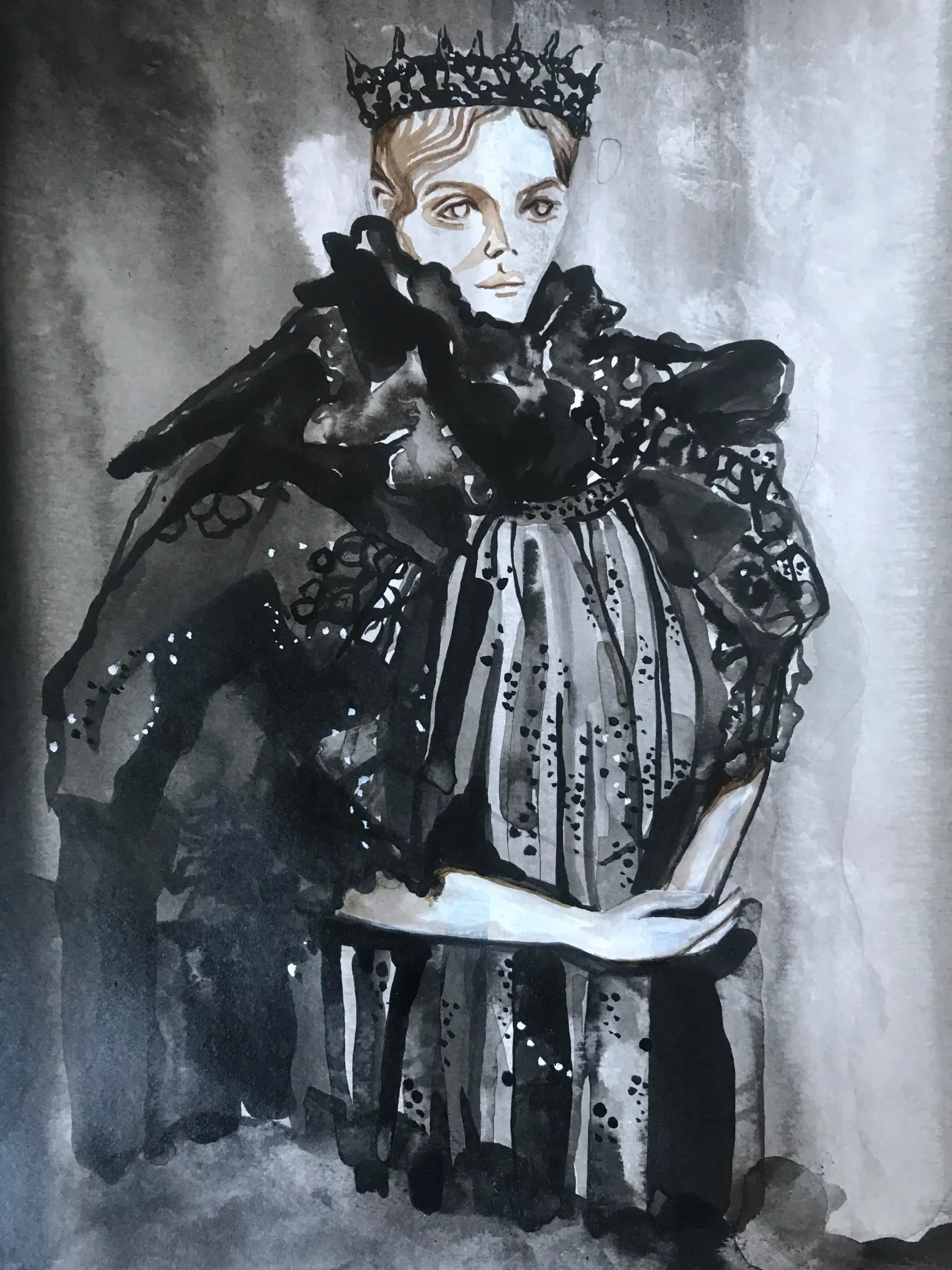 Richard Quinn S/S23 - Image chosen for the Fida Connies Crit with Bil Donavan and Stina Persson September 22