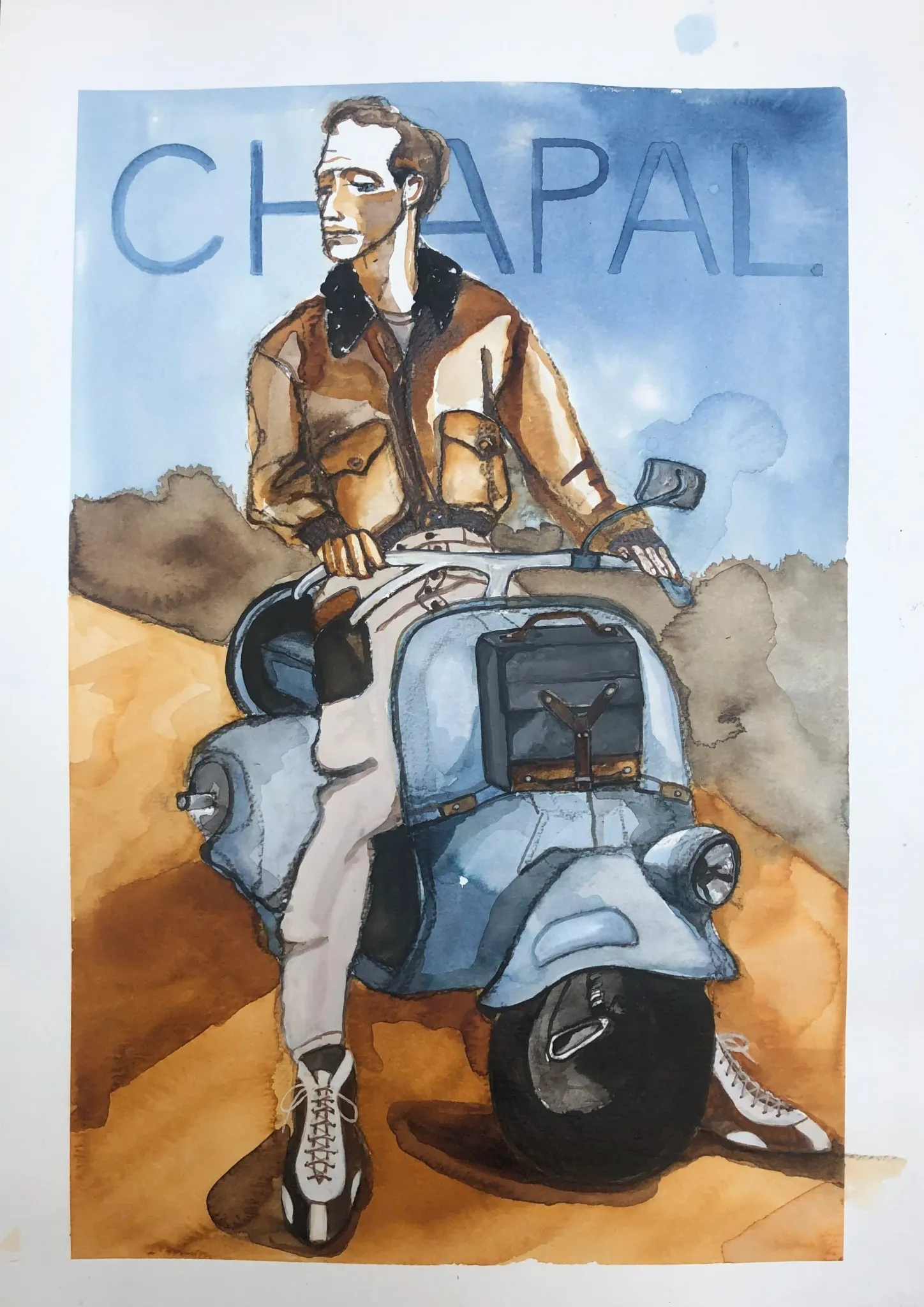 Live project for Chapal x Fida Worldwide — illustration by Tracey Smith.